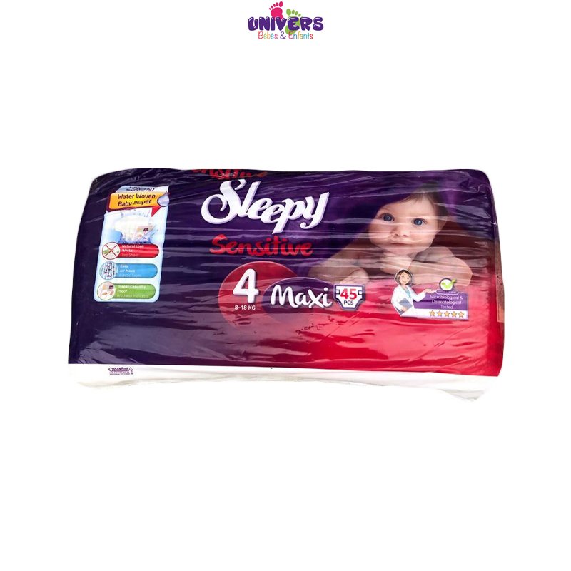 COUCHES SLEEPY SENSITIVE N° 4 - 45 PCS