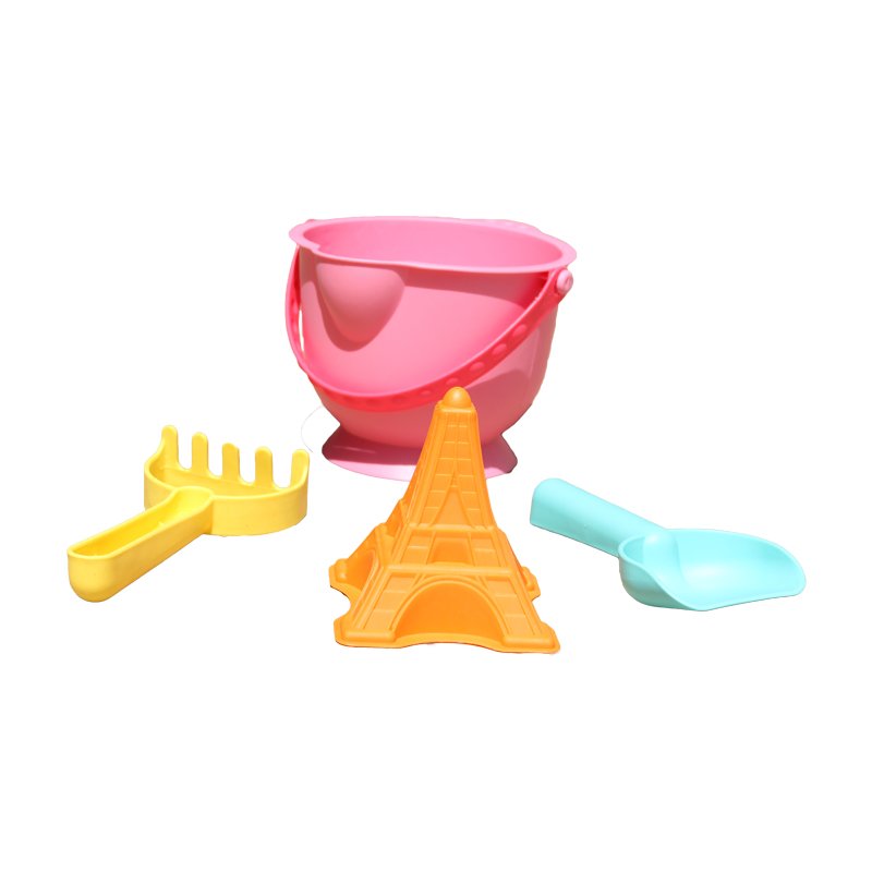 SEAU DE PLAGES-4 PIECES